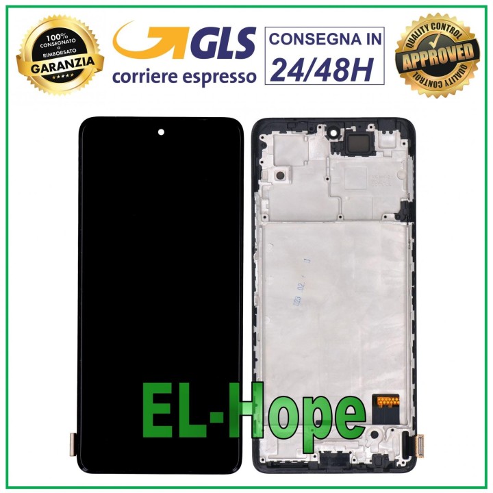 TOUCH DISPLAY + LCD TFT FRAME FOR XIAOMI REDMI NOTE 10 PRO M2101K6G /10 pro MAX