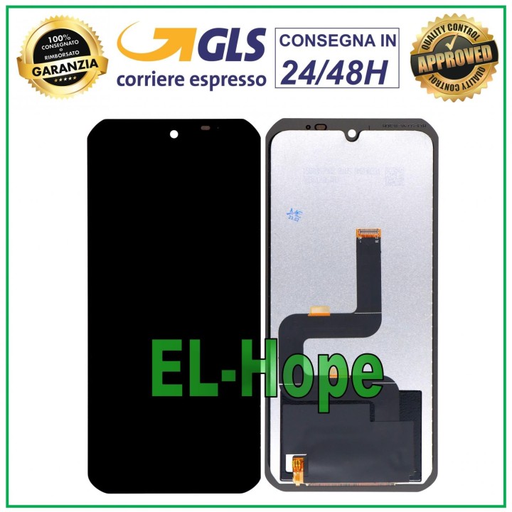 LCD DISPLAY FOR DOOGEE S88 PRO / S88 PLUS TOUCH SCREEN GLASS MONITOR BLACK
