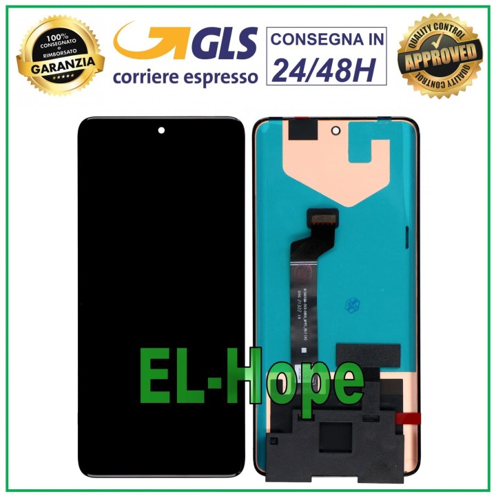 6.57  OLED LCD DISPLAY FOR HUAWEI NOVA 9 NAM-AL00 LX9 TOUCH SCREEN BLACK GLASS