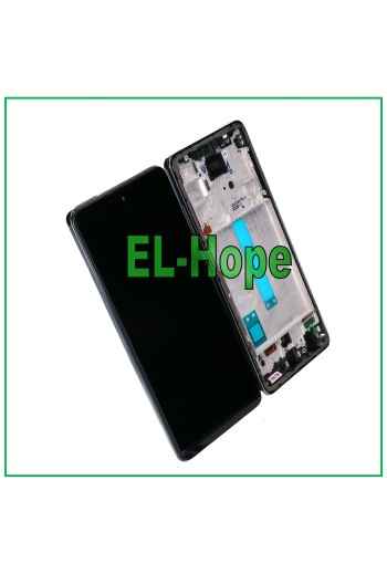TFT LCD DISPLAY FOR SAMSUNG GALAXY A52S 5G SM A528 A528B TOUCH SCREEN FRAME BLACK
