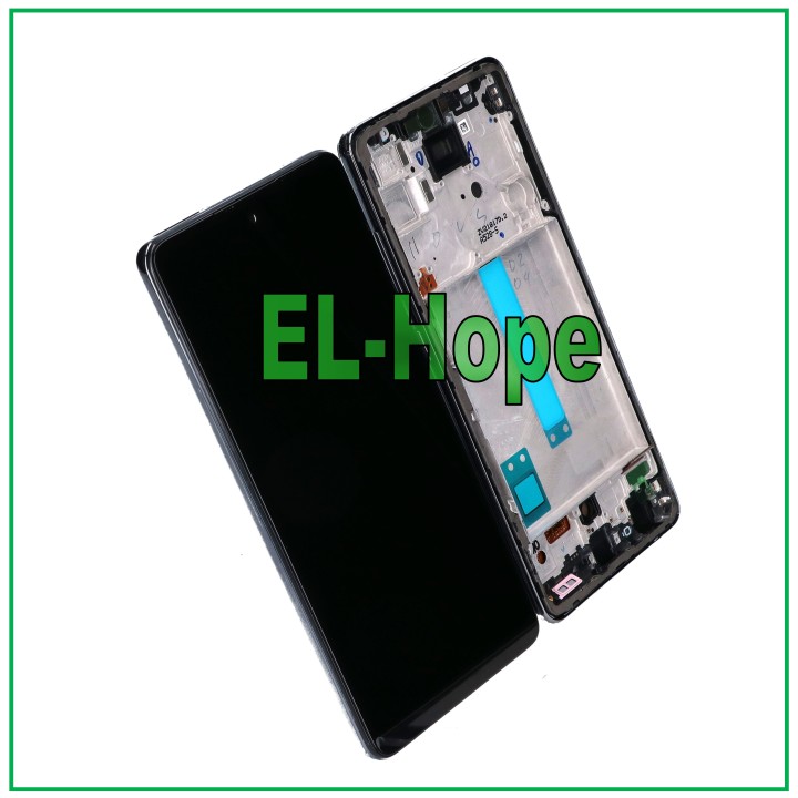 TFT LCD DISPLAY FOR SAMSUNG GALAXY A52S 5G SM A528 A528B TOUCH SCREEN FRAME BLACK