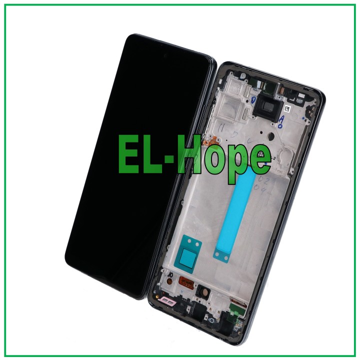 TFT LCD DISPLAY FOR SAMSUNG GALAXY A52S 5G SM A528 A528B TOUCH SCREEN FRAME BLACK