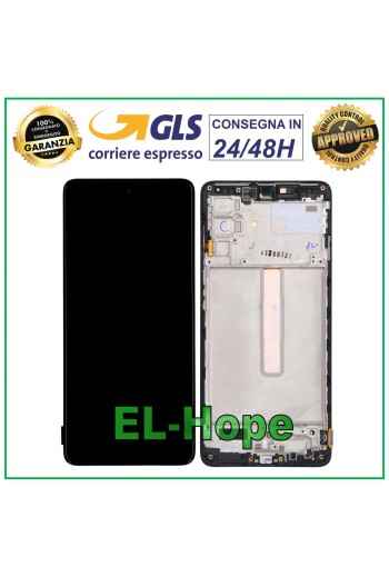 TFT LCD DISPLAY SAMSUNG GALAXY M52S 5G 2021 SM M526 M526B TOUCH SCREEN FRAME