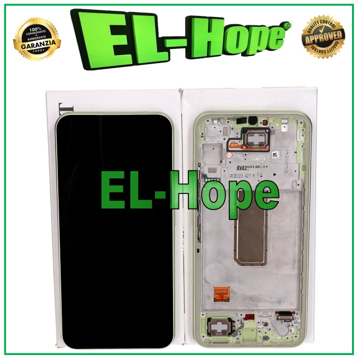 ORIGINAL TOUCH DISPLAY SERVICE SAMSUNG A34 5G SM-A346B GREEN FRAME GH82-31200C