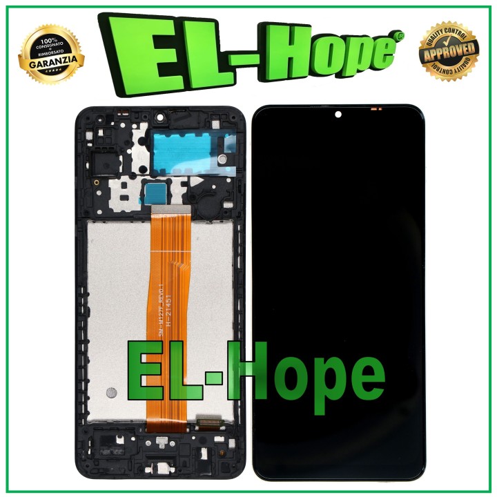 LCD DISPLAY FRAME FOR SAMSUNG GALAXY M12 2021 SM-M127 TOUCH SCREEN GLASS SCREEN