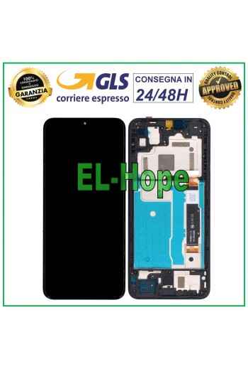 LCD DISPLAY + FRAME FOR TCL 20R 5G T767H TOUCH SCREEN MONITOR GLASS BLACK