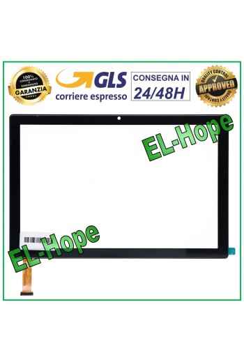 TOUCH SCREEN GLASS MEDIACOM SMARTPAD X10 M-SP1X10 ORIGINAL BLACK