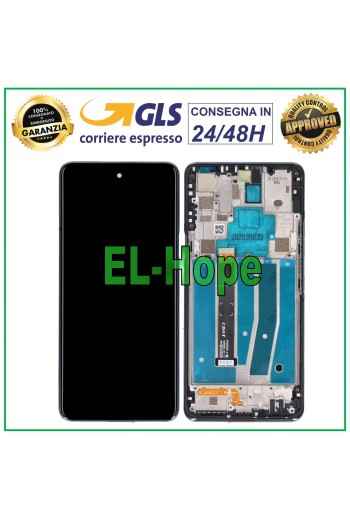 LCD DISPLAY FRAME FOR LG K92 5G LM-K920 LMK920N TOUCH SCREEN GLASS SCREEN BLACK