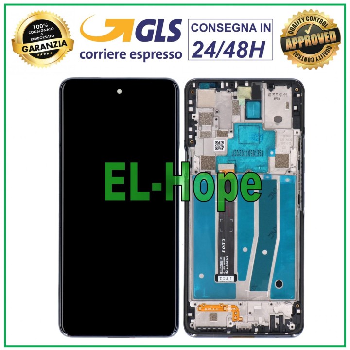 LCD DISPLAY FRAME FOR LG K92 5G LM-K920 LMK920N TOUCH SCREEN GLASS SCREEN BLACK
