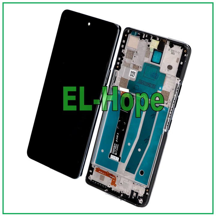 LCD DISPLAY FRAME FOR LG K92 5G LM-K920 LMK920N TOUCH SCREEN GLASS SCREEN BLACK