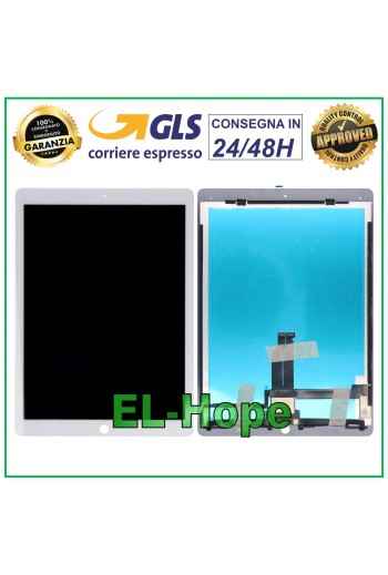LCD DISPLAY + TOUCH SCREEN FOR APPLE IPAD PRO 12.9 A1584 A1652 WHITE GLASS