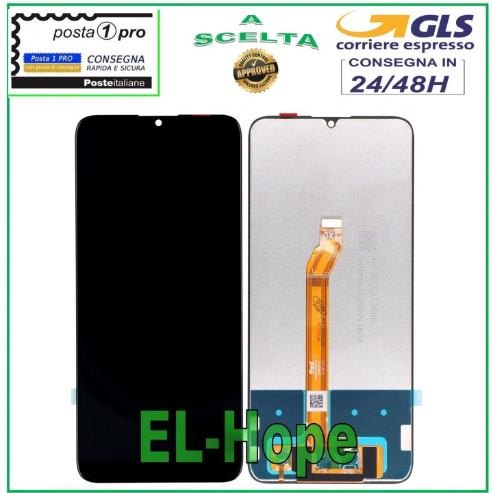 LCD DISPLAY FOR HONOR X7 CMA-LX1 LX2 LX3 TOUCH SCREEN MONITOR GLASS SCREEN BLACK