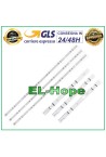 KIT OF 3 LED STRIP BARS FOR LG TV AGF78399401 POLA2.0 32LN536B HC320DXN-VSFP4-21XX