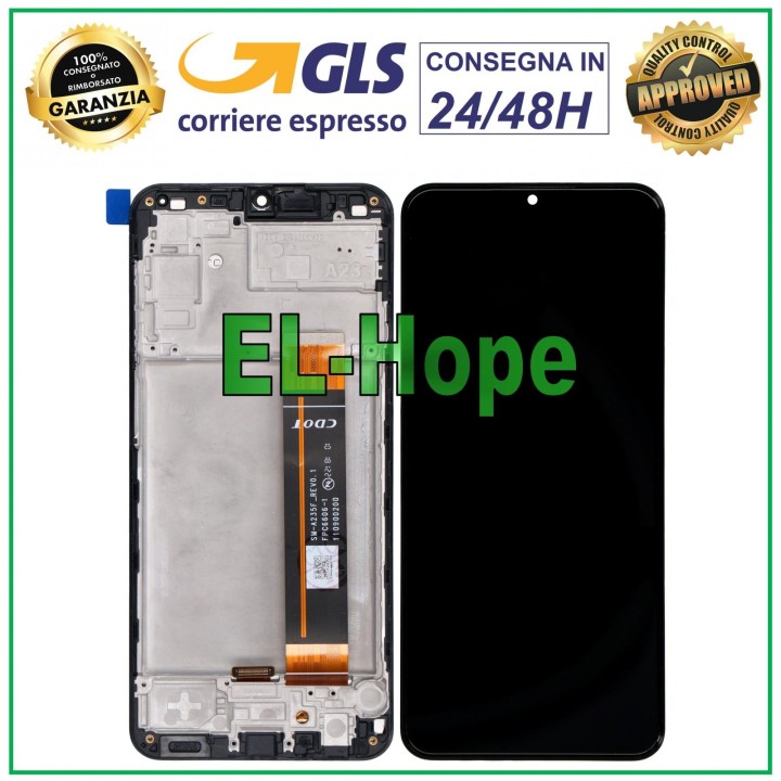 LCD DISPLAY FRAME FOR SAMSUNG GALAXY A23 4G 2022 SM-A235 TOUCH SCREEN FLAT CDOT