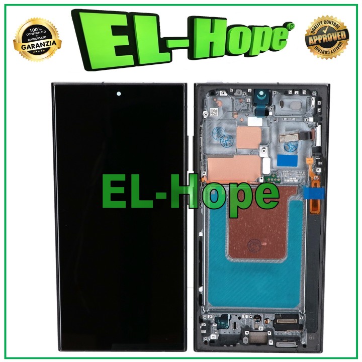 OLED TOUCH SCREEN LCD DISPLAY + FRAME FOR SAMSUNG GALAXY S24 ULTRA SM-S928 BLACK