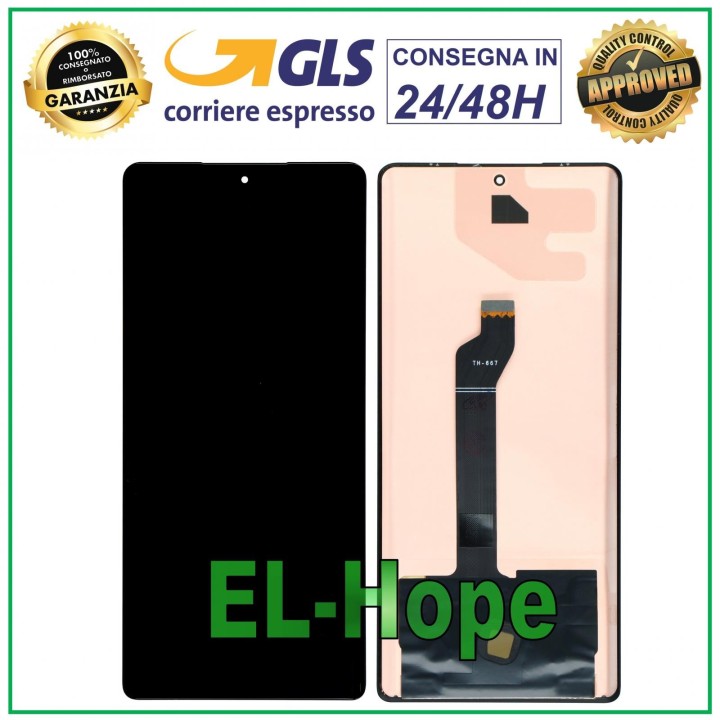 OLED LCD DISPLAY FOR HONOR 70 FNE-AN00 FNE-NX9 TOUCH SCREEN BLACK GLASS SCREEN