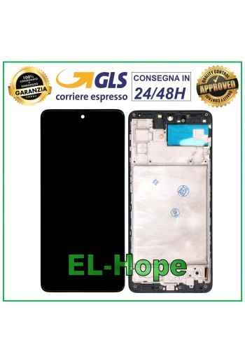 OLED LCD DISPLAY FRAME FOR SAMSUNG GALAXY M51 2020 SM-M515 F TOUCH SCREEN GLASS