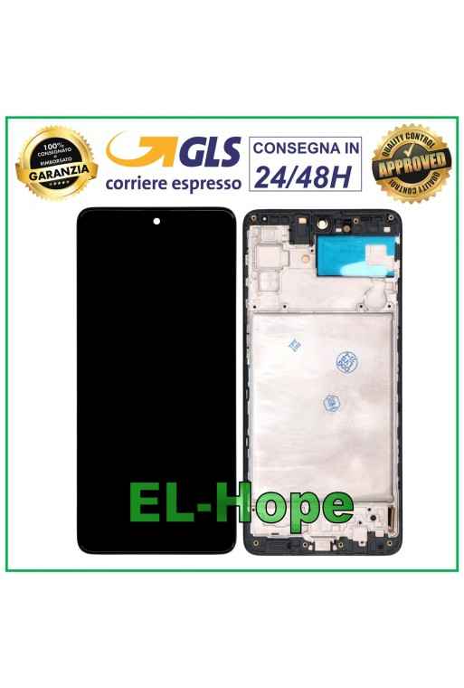 OLED LCD DISPLAY FRAME FOR SAMSUNG GALAXY M51 2020 SM-M515 F TOUCH SCREEN GLASS