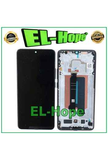 TFT LCD DISPLAY FOR XIAOMI POCO X6 PRO 5G 2311DRK48I TOUCH GLASS FRAME BLACK