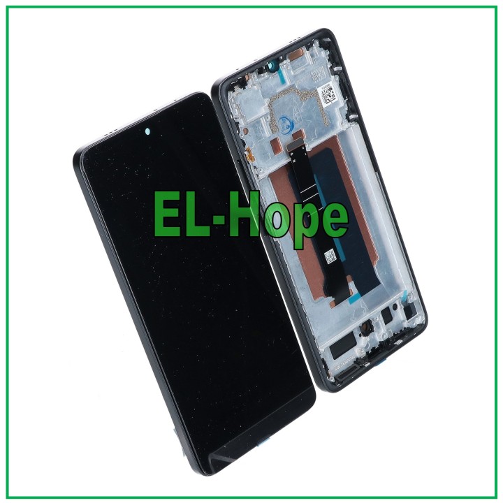 TFT LCD DISPLAY FOR XIAOMI POCO X6 PRO 5G 2311DRK48I TOUCH GLASS FRAME BLACK