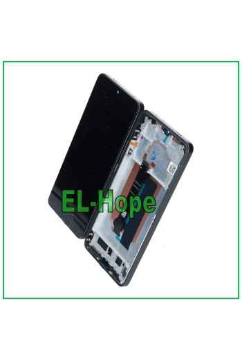 TFT LCD DISPLAY FOR XIAOMI POCO X6 PRO 5G 2311DRK48I TOUCH GLASS FRAME BLACK