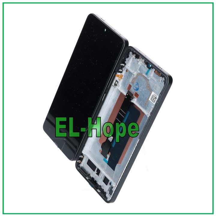 TFT LCD DISPLAY FOR XIAOMI POCO X6 PRO 5G 2311DRK48I TOUCH GLASS FRAME BLACK