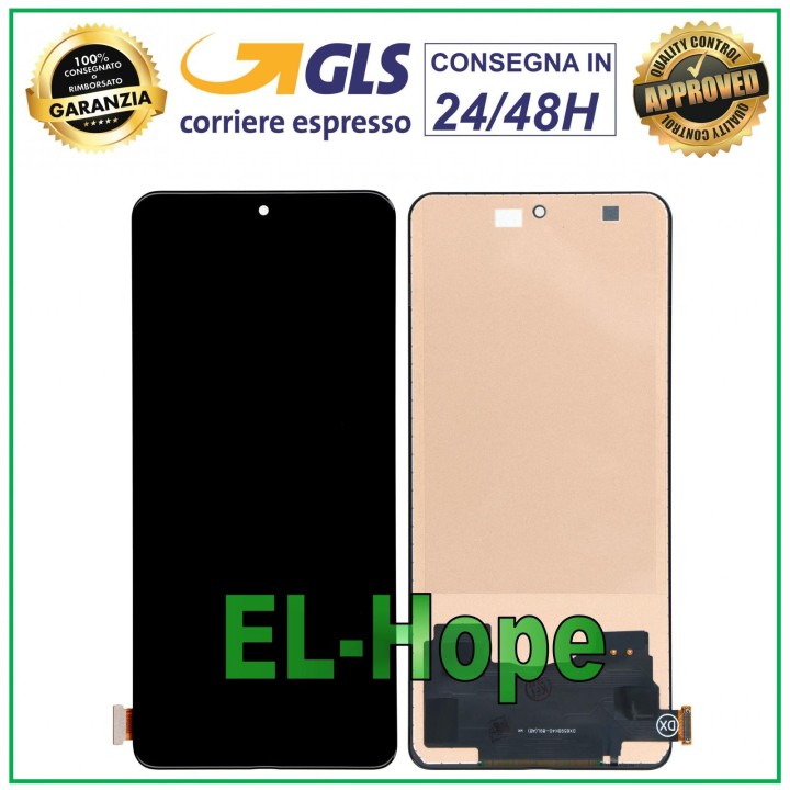 TFT LCD DISPLAY FOR XIAOMI BLACK SHARK 4 / 4 PRO TOUCH SCREEN BLACK GLASS SCREEN
