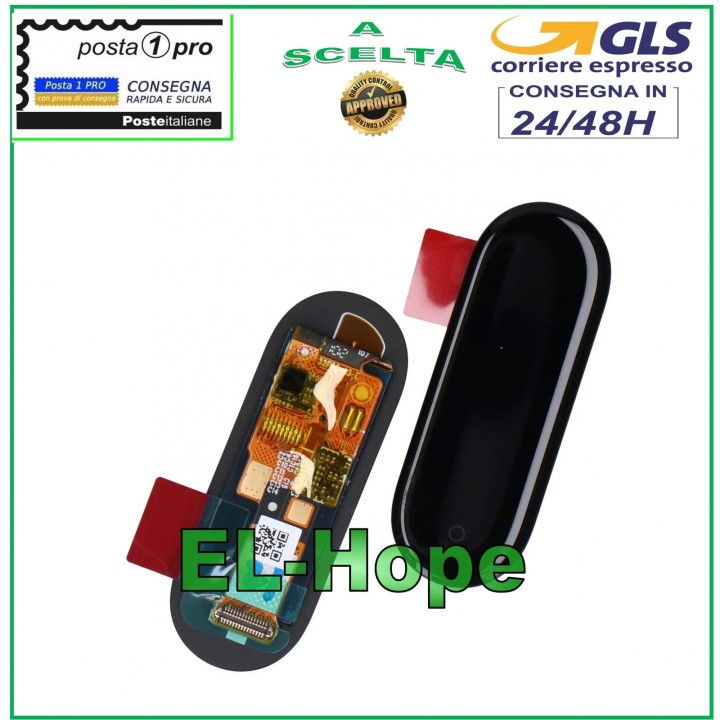 LCD DISPLAY FOR XIAOMI MI SMART BAND 5 TOUCH SCREEN GLASS MONITOR SCREEN BLACK