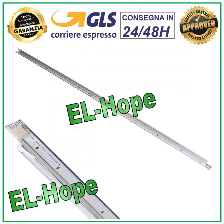 LED STRIP BAR FOR SAMSUNG TV V6LF_320SFO_LED32_-2-10_R2 BN96-39779A 32 LEDs 3V