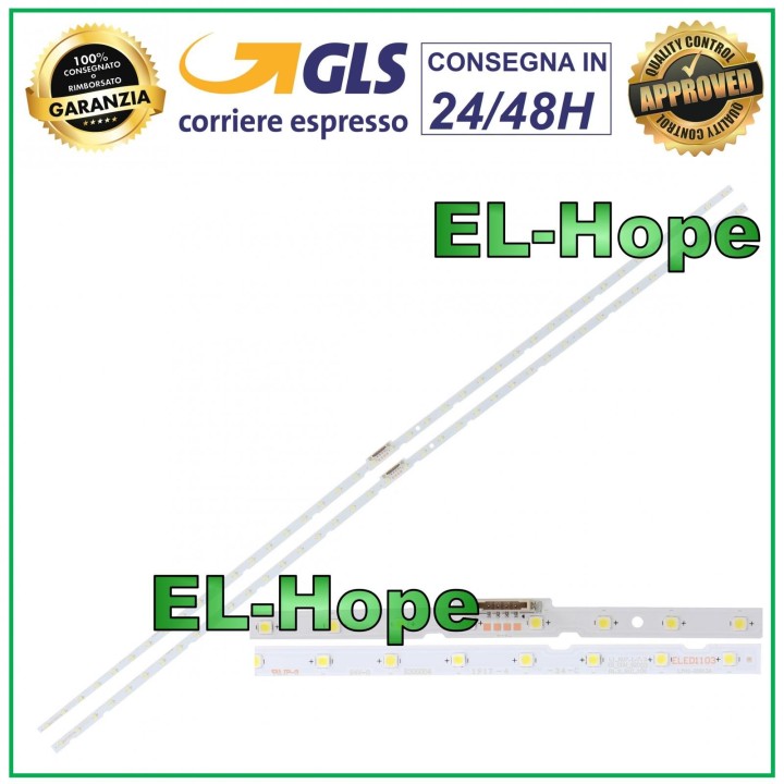 KIT 2 BARS 40 LED TV 55  ELED1103 L1_NU7.1/7.3 E5_CDM_S20(2)R1.2 LM41-00613A