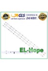 KIT OF 3 LED STRIP BARS FOR 32  TV SAMSUNG D4GE-320DC0-R2 2014SVS32HD LB658 650 mm