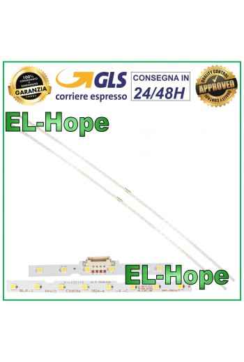 KIT OF 2 BARS 54 LEDs FOR 65 SAMSUNG TV E-LED1110 LM41-00614A F5 CDM S27(2)R1.3
