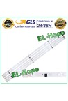 KIT 5 STRIP BARS 9 LED FOR TV 32  SAMSUNG LB25 2013XSS32H 9 REV1.8 130103 650mm