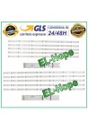 KIT 10 LED STRIP BARS FOR LG 55  TV LB160DZ-A LB161DZ-B 6916L-1989A 6916L-1990