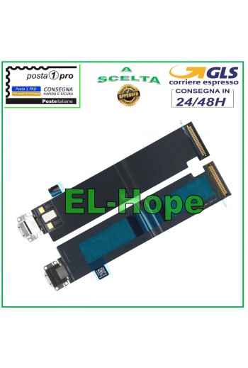 CHARGING CONNECTOR FOR APPLE IPAD PRO 12.9 1st GEN A1584 A1652 WHITE CHARGING FLAT