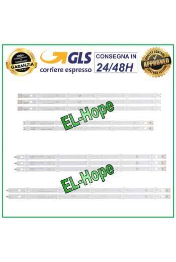KIT 10 LED TV BARS 42 LG 6916L 1387A (L2) 1386A (R2) LB114 LB115 181225 (L1-R1)
