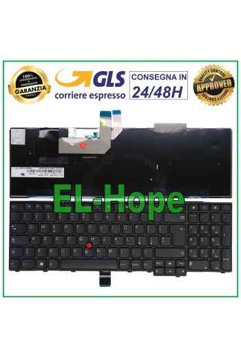 KEYBOARD FOR LENOVO THINKPAD ITALIAN E540 E531 E545 L540 T540P T550 T560 BLACK