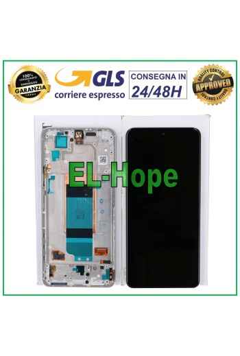 100% ORIGINAL LCD DISPLAY SERVICE FRAME XIAOMI POCO F4 2022 TOUCH SCREEN SILVER