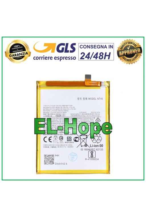NT40 BATTERY FOR MOTOROLA MOTO E20 XT2155 / MOTO G PURE XT2163-4 EQUAL TO ORIGINAL