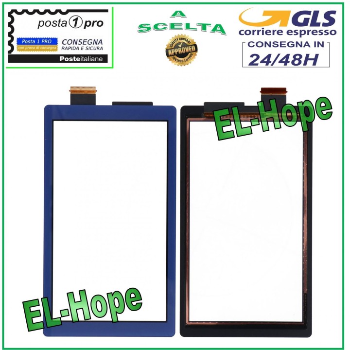 TOUCH SCREEN GLASS FOR NINTENDO SWITCH LITE GAME PAD DIGITIZER BLUE GLASS