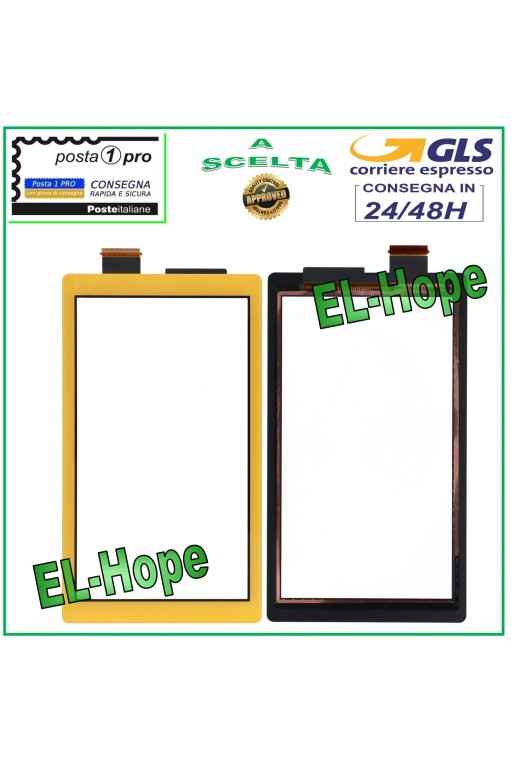 TOUCH SCREEN GLASS FOR NINTENDO SWITCH LITE GAME PAD DIGITIZER YELLOW GLASS