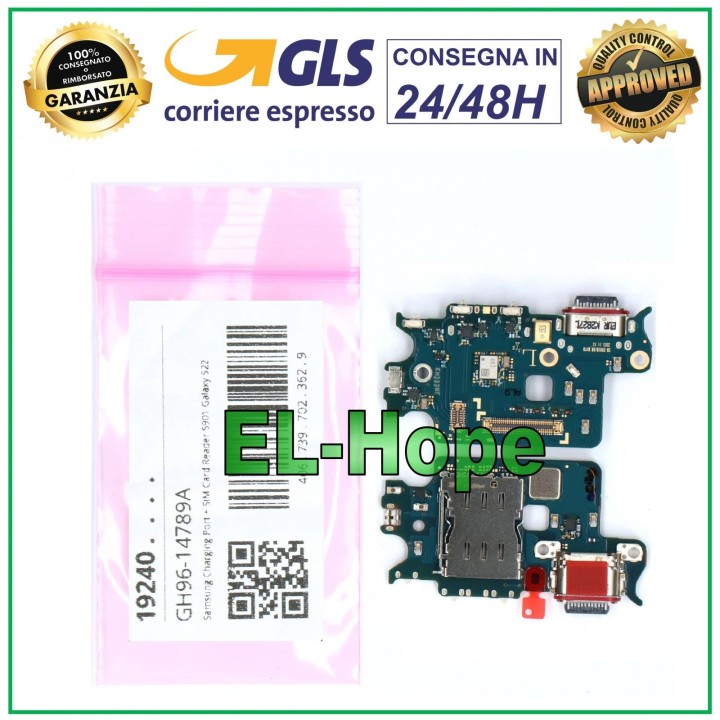 ORIGINAL DOCK CHARGING CONNECTOR 100% SERVICE SAMSUNG GALAXY S22 SM-S901