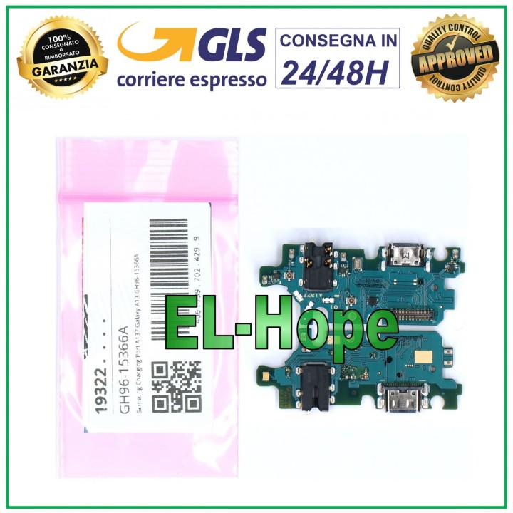 ORIGINAL DOCK CHARGING CONNECTOR 100% SERVICE SAMSUNG GALAXY A13 SM A137 FN