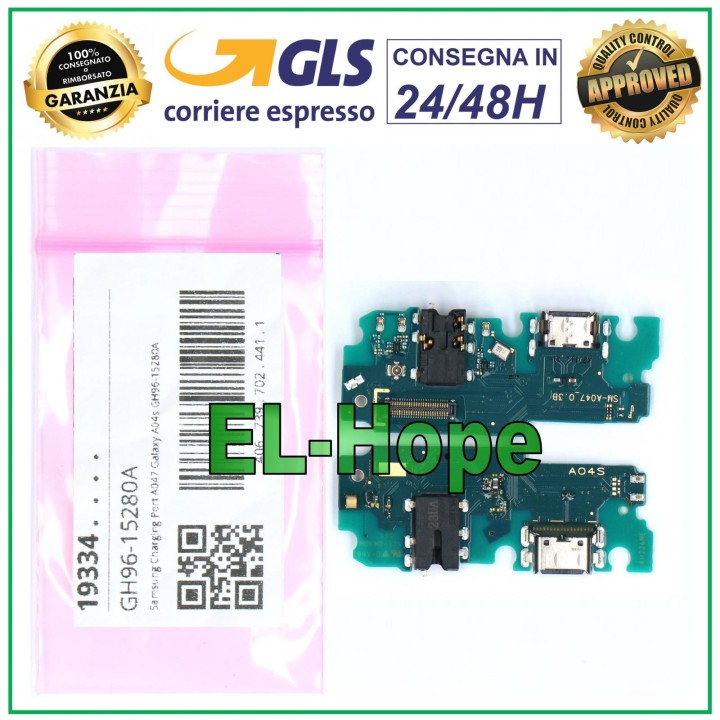 CHARGING CONNECTOR DOCK ORIGINAL SERVICE 100% SAMSUNG GALAXY A04S SM-A047F