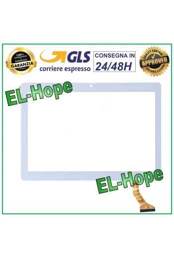 TOUCH SCREEN GLASS LAMZIEN FLAT CX-1096A1-FPC276-V02 10.1 WHITE DOUBLE-SIDED ADHESIVE