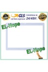 TOUCH SCREEN GLASS LAMZIEN FLAT CX-1096A1-FPC276-V02 10.1  WHITE DOUBLE-SIDED ADHESIVE