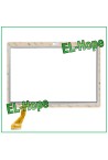 TOUCH SCREEN GLASS PHABLET FLAT CODE KINGVINA-PG1026-FPC 10.1  WHITE DOUBLE-SIDED ADHESIVE