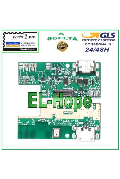 CHARGING CONNECTOR FOR DOOGEE X95 MICROPHONE DOCK CHARGING PCB MICRO USB