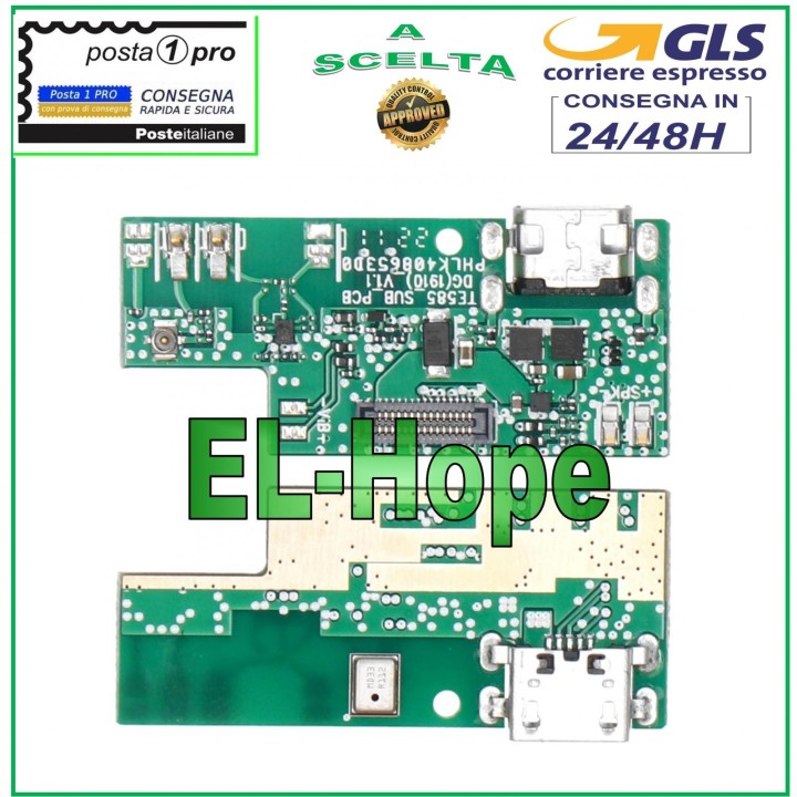 CHARGING CONNECTOR FOR DOOGEE X95 MICROPHONE DOCK CHARGING PCB MICRO USB