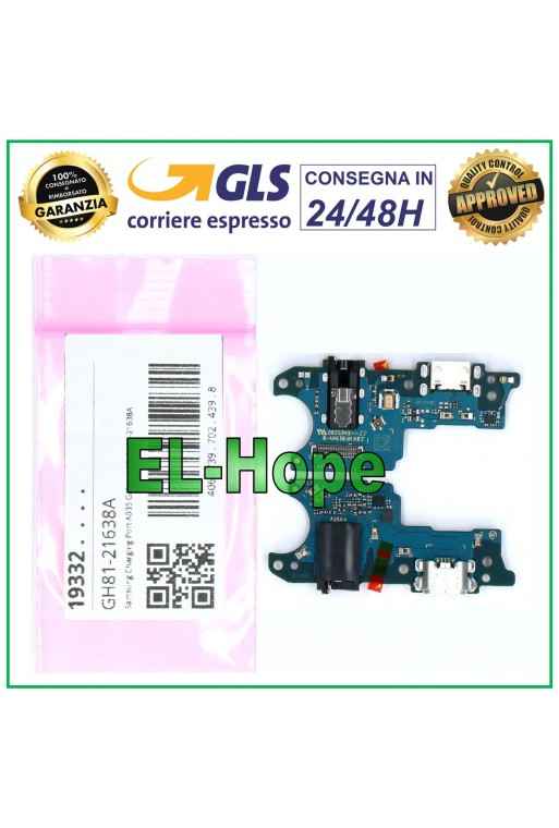 ORIGINAL DOCK CHARGING CONNECTOR 100% SERVICE SAMSUNG GALAXY A03 SM-A035F A035